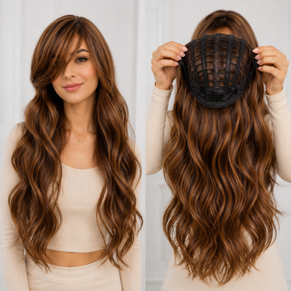 Long Full Head Wig For Women