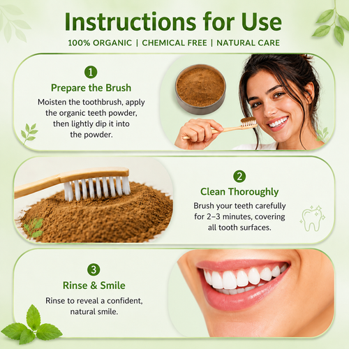 MYNANA TEETH WHITENING POWDER