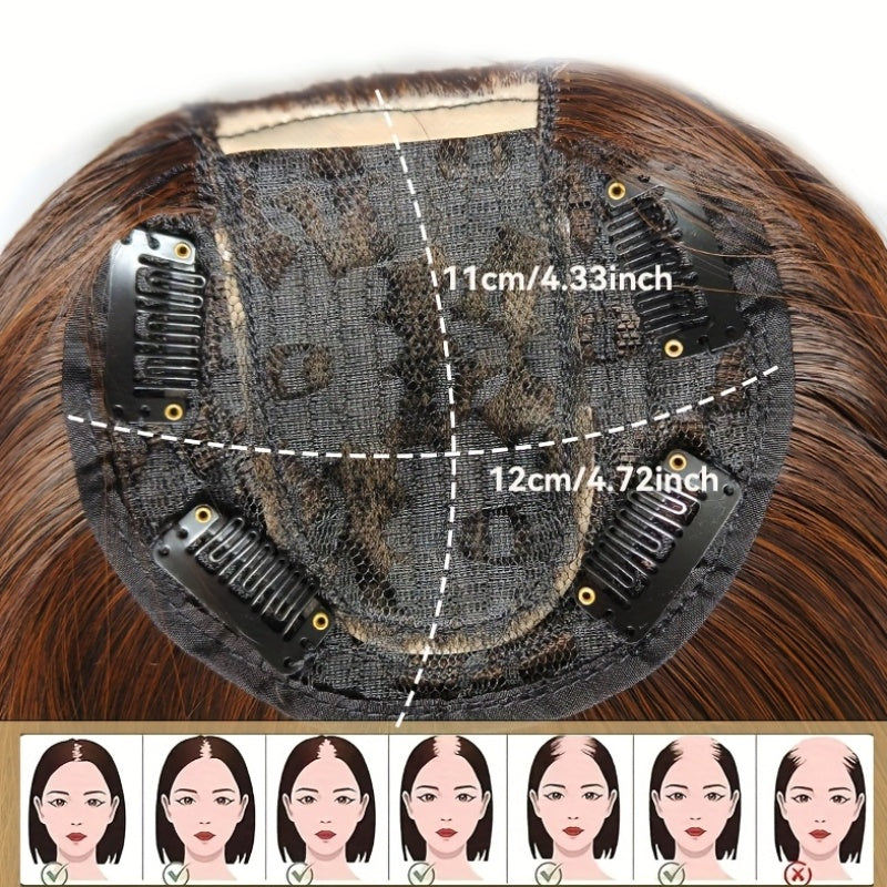Hair topper extension for Women and girls