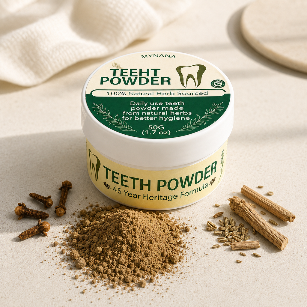 MYNANA TEETH WHITENING POWDER